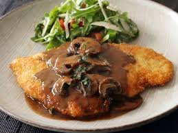 Chicken Escalope with milanese sauce